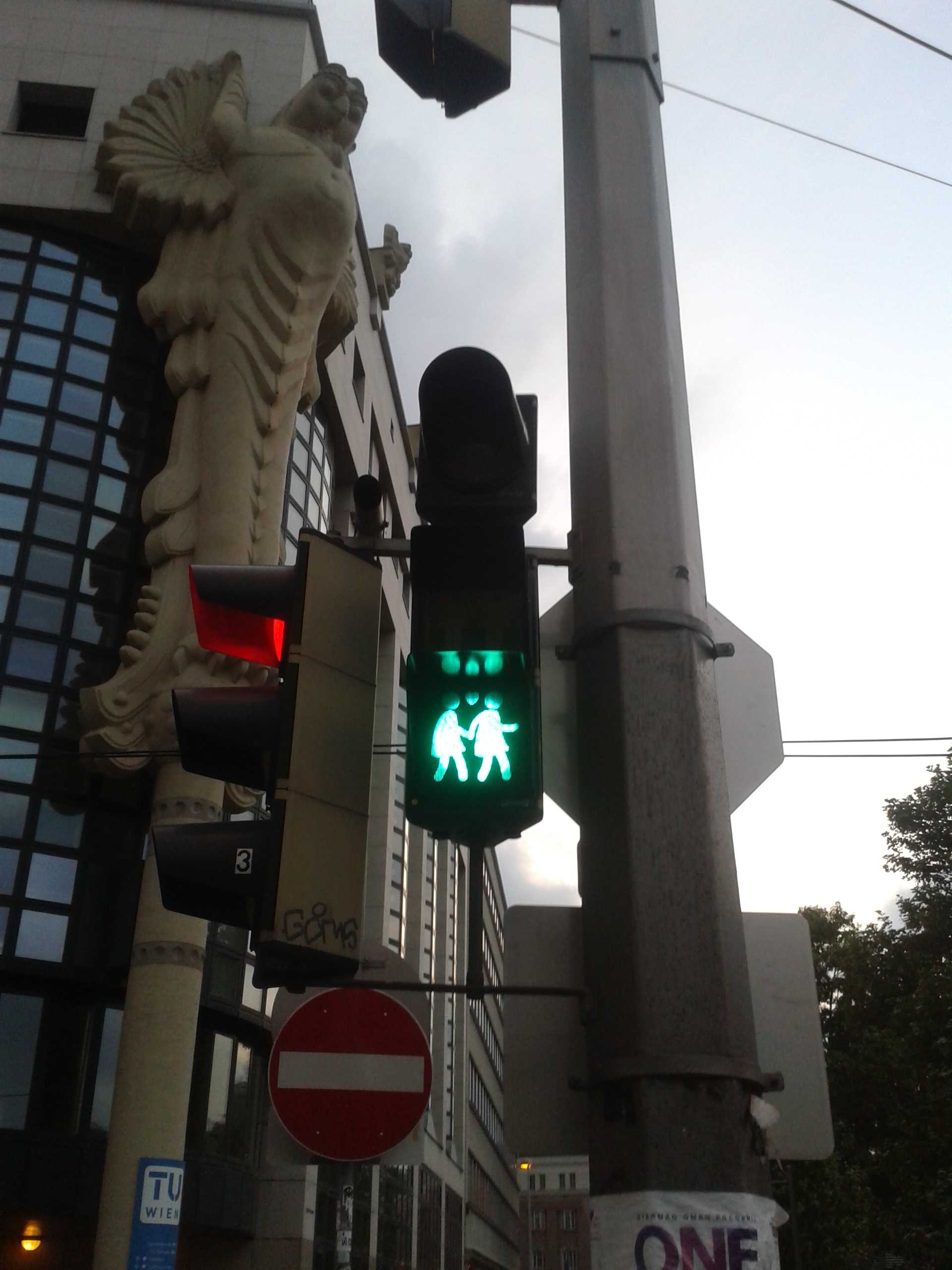 Tęczowa sygnalizacja, Wiedeń